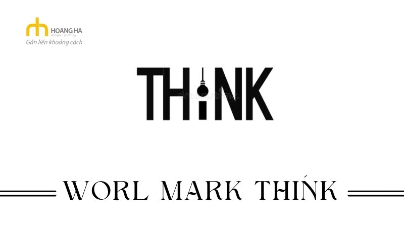 Logo của Word Mark Think